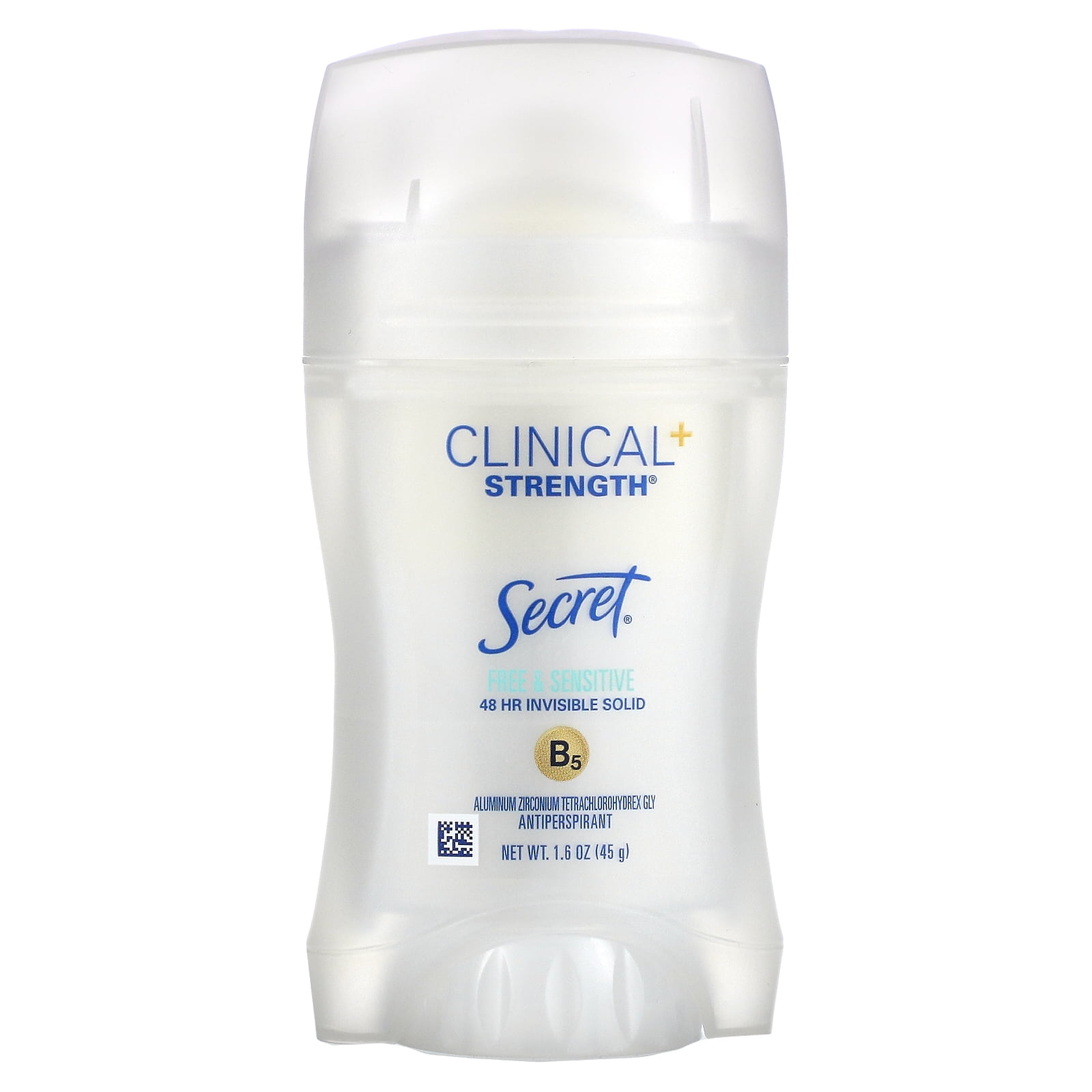 Secret, Clinical + Strength, Antiperspirant, Free Sensitive, 1.6 oz (45 g)