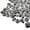Clear, variant on SmartBy 100Pcs/Set 4mm Spacer Loose Beads Faceted DIY Bicone Shape Jewelry Findings for Home