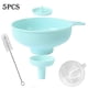 thumbnail image 1 of Wide Mouth Kitchen Funnel With Detachable Spouts And Strainers Plastic Cooking Canning Funnel For Filling Small Bottles, 1 of 5
