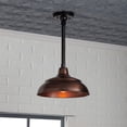 thumbnail image 2 of Millennium Lighting R Series 1-Light 18 in. Satin Black Warehouse Shade, 2 of 8