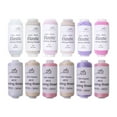 thumbnail image 1 of KLKCMS 12 Pieces Multi Color Thread Set Crafting Thread for Knitting Hand Stitching Pink and, 1 of 9