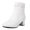 White, variant on Fall Ankle Boots for Women Low Block Heel Round Toe Lolita Dress Booties Elegant Lace Pearl Side Zipper Short Boots