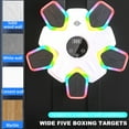 thumbnail image 4 of AQRS Music Boxing Machine Wall Mounted Bluetooth-compatible Electronic Smart LED Boxing Training Target Punching Pad Home Gym Workout Equipment, 4 of 8