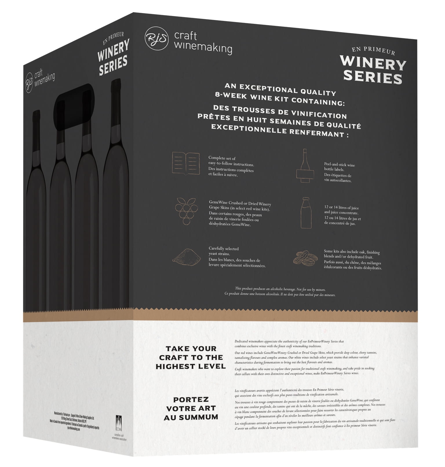 En Primeur Winery Series Chile Carmenere Wine Ingredient Kit