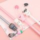 thumbnail image 3 of 8-Pack Black Gel Ink Pens Cartoon Stationery Cute Cat Pig Rabbit Hamster Students Gift Birthday Present, 3 of 5
