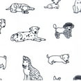 thumbnail image 5 of Kids Rule 3 Piece Sheet Set Dog Sketch Style, Twin Size, 5 of 5