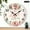 10x10in, variant on Patifu Journey of Love Begins Ring Box Wooden Wall Clock Silent Sweep Movement Modern Minimalist Decor 10x10in