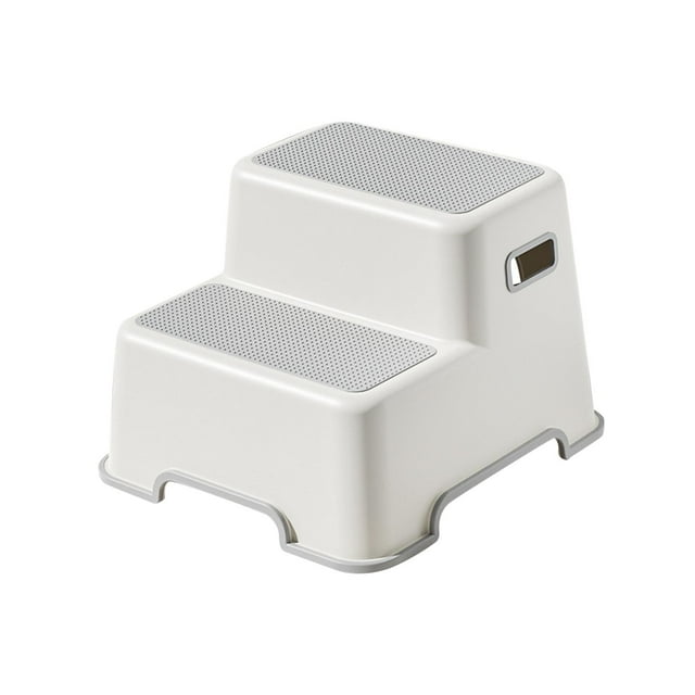 Kids Step Stool Potty Stool Anti Slip Multifunctional Accessories Bathroom Stool Grey