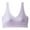 ZD Purple, variant on Underoutfit Bras for Women Wireless Push-Up Seamless Bra Solid Print A L