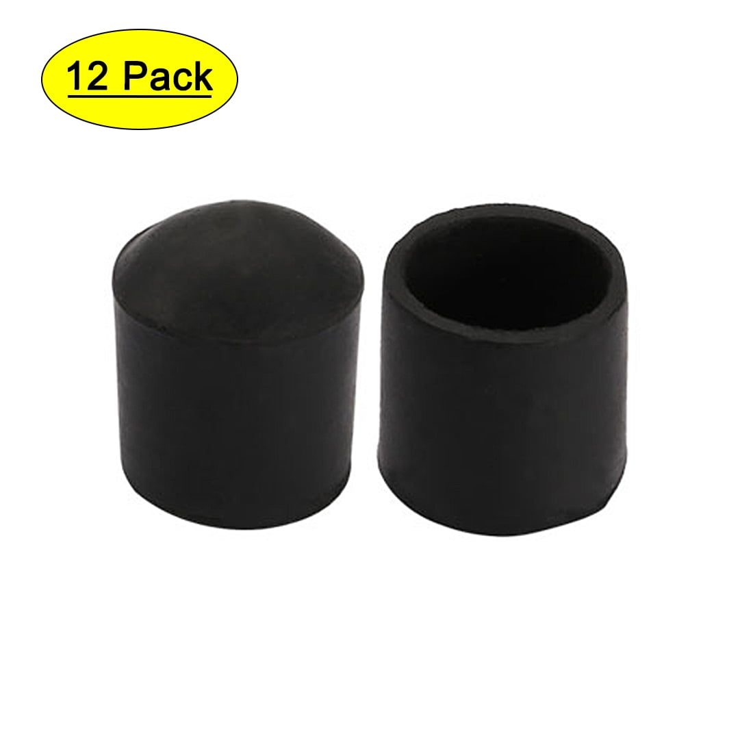 Feet Chair End Tips 35mm Flat Plastic Ferrules For Chairs & Furniture 22mm 