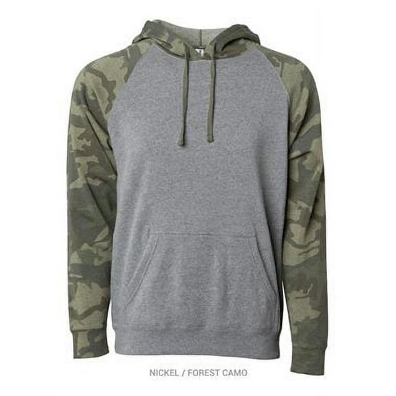 Independent Trading Co. Special Blend Raglan Hooded Sweatshirt