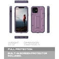thumbnail image 2 of ArmadilloTek Vanguard Case Compatible with iPhone 12 / iPhone 12 Pro (6.1 inches) Military Grade Full-Body Rugged with Built-in Screen Protector and Kickstand - Purple, 2 of 4