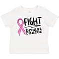 thumbnail image 3 of Inktastic Fight Breast Cancer Pink Ribbon Boys or Girls Toddler T-Shirt, 3 of 5