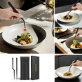 thumbnail image 5 of CREATIVECHEF Tweezer Tongs, High-Precision Stainless Steel, Titanium Coati 2-Count, 5 of 5