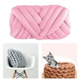 thumbnail image 2 of fastboy Chunky Yarn Knitting Arm Knit Soft Yarn 250G for DIY Rug Making Sweaters Pink, 2 of 9