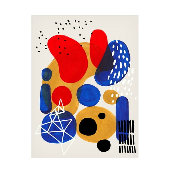 Trademark Fine Art Ejaaz Haniff Primary Fun Canvas Wall Art