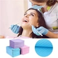 thumbnail image 3 of 125 baberos dentales, 45*35cm, babero impermeable desechable de 3 capas para paciente, babero impermeable para tatuaje abdominal, rosa brillar Electrónica, 3 of 5
