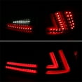thumbnail image 5 of Spec-D Tuning Black Tail Lights w/ Red LED Bar Compatible with 2006-2008 Lexus IS250 IS350, Left + Right Pair Assembly, 5 of 7