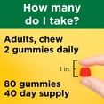 thumbnail image 4 of Suplemento de vitamina D3 Nature Made 5000 UI 80 gomitas, 4 of 8