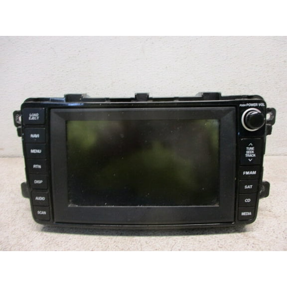 Pre-Owned 2007-2008 Mazda CX-9 GPS Navigation Radio OEM LKQ - Verify Specific Vehicle Fitment In Description - (Good)