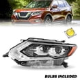 thumbnail image 1 of For 2017-2020 Nissan Rogue SL SL Hybrid LED Headlights Assembly Lamps Left+Right, 1 of 7
