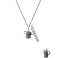thumbnail image 2 of Delight Jewelry Resin Koala Bear Silvertone Forever Bar Charm Necklace, 23", 2 of 4