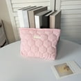 thumbnail image 6 of CQCYD under $5 Puffer Quilted Makeup Bag,Large Makeup Bag,Cute Cloud Toiletry Bag,Portable Travel Makeup Bag, Toiletry Organizer Pouch Storage Make Up Bag, 6 of 9