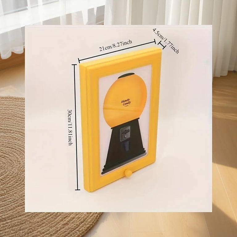 Marco Dispensador De Dulces Y Snacks - 30x21x3 Cm, Material ABS, Decorativo Y Funcional