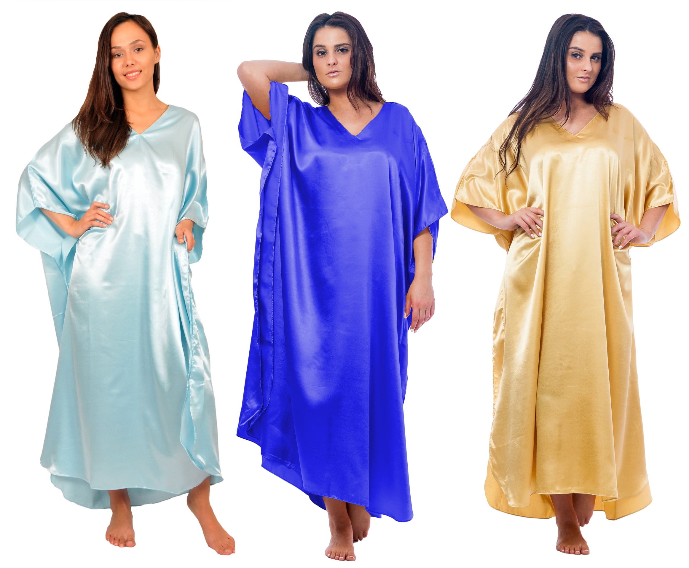 satin caftans