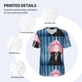 thumbnail image 3 of KLL Dog in Hairdresser for Men's Baseball Shirts,Short Sleeve Casual Shirts Button Down Shirt for Men Beach Summer Wedding Shirt-XX-Large, 3 of 7