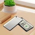 thumbnail image 7 of 4Pcs Metal Cash Box with Lid Rectangular Currency Tray Money Holder Small Metal Dollar Bill Storage Tin Box for Cash Coin Jewelry Stamps Organizer, Black, 7 of 7
