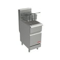 thumbnail image 1 of Bakemax BAKEL70 Gas Fryer - (1) 70 lb Vat, Floor Model, Liquid Propane, 1 of 1