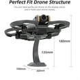 thumbnail image 5 of LANFENG Desktop Display Stand Holder for 2/1 Display Rack Drone Mount Base Bracket for Avata 2 Drone  Stand Accessories, black, 5 of 7