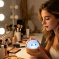thumbnail image 3 of EGNMCR Stress Relief Toy;Puzzle Stress Relief Toy;Fidget Toy Decompression Illuminated Bun Toy Imitation Of True And False Tool Small Silicone Stress Relieving Release Stress Bal, 3 of 5