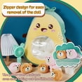 thumbnail image 1 of Cute Throw Pillow Stuffed Banana Toys Kawaii Banana Plush Avocado Stuffed Animal Carrot Removable Fluffy Creative Gifts Cat Paw Dinosaur for Teens Adults Birthday Wedding Party Supplies (Avocado) Be, 1 of 7