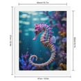 thumbnail image 2 of Paint By Numbers Kit for Adults Beginner - DIY Colorful Seahorse In Coral Reefs Canvas Painting Kits for Adults, Frameless Paint By Number for Adults for Home Wall Decor 16x20 Inch, 2 of 7