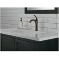 thumbnail image 3 of Delta 532-Mpu-Dst Woodhurst 1.2 GPM Single Hole Bathroom Faucet - Black, 3 of 7