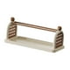 thumbnail image 2 of Soporte para taza de café Organizador de cosméticos para baño Organización para ahorrar espacio Multiusos Crema blanca 1 capa, 2 of 9