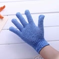 thumbnail image 2 of 3 pares de guantes exfoliantes para el baño, guantes exfoliantes para el cuerpo, toallitas exfoliantes para el cuerpo, para ducha, spa, masajes, removedor de células muertas de la piel, 2 of 5