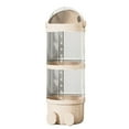 thumbnail image 2 of Hbdhejl Vertical Toy Storage Tube Stuffed Animal Storage Tube With Buckle Vertical Stuffed Animal Storage Tube Kids Clear Stuffed Animal Storage Tube With Lid Pp Transparent Bucket 2 Layer, 2 of 3