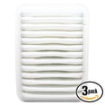thumbnail image 1 of 3-Pack Replacement Engine Air Filter for 2012 Toyota Corolla L4 1.8 Car/Automotive - Rigid Panel Filter, ACA-10190, 1 of 1