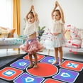 thumbnail image 4 of Alfombra De Juego Con Pasos De Ritmo De Baile, Fácil Almacenamiento Amplia Aplicación Educación Temprana Danza Almohadilla Musical PVC Coordinación Mano-pie Que Mejora, 4 of 7