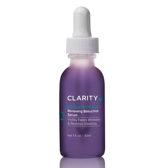 Sérum facial ClarityRx Better con Bakuchiol renovador de edad, 30 ml