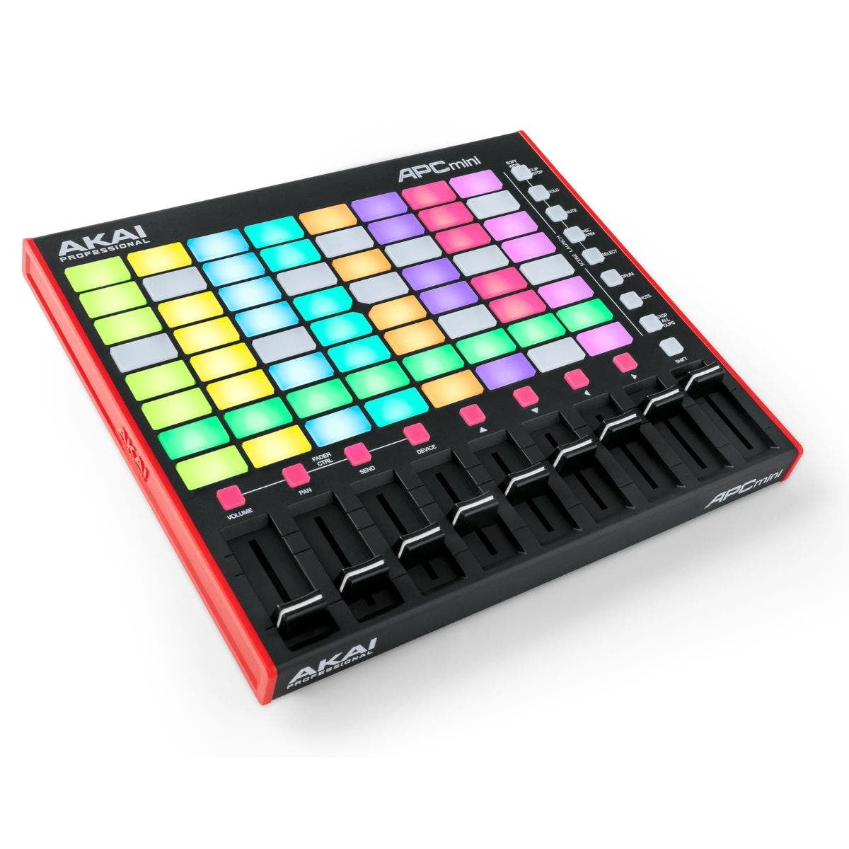 Akai Professional APC Mini MK2 USB MIDI Controller, 64 RGB Pads, 9 Faders, DJ Mixer