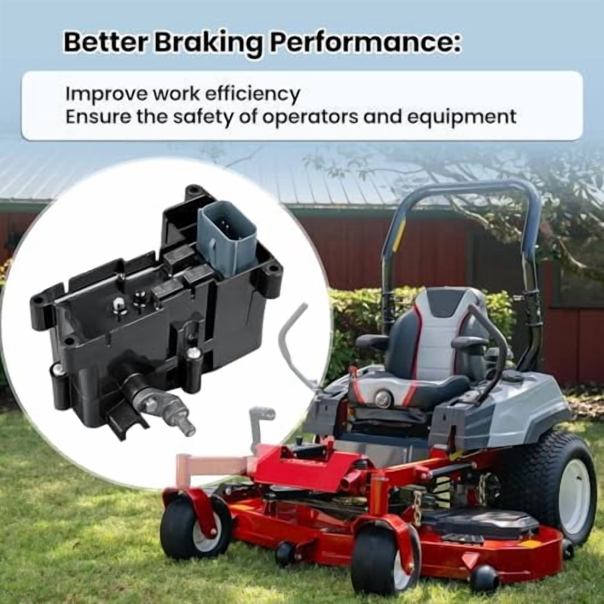 121-3017 Brake Control Module Compatible with 2012-2014 Toro TimeCutter and Exmark Quest E S Lawn Mowers, Replacement Part Numbers: 115-9660, 120-7144, 1159660, 1207144$$Tools