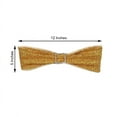 thumbnail image 2 of BalsaCircle 5 Gold Metallic Spandex Chair Sashes Bows Ties Party Ceremony, 2 of 5