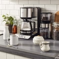 thumbnail image 5 of Automatic Burr Mill Coffee Grinder with 18 Custom Grinders Silver, 5 of 6