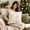 Beige, variant on Christmas House Lumbar Decorative Throw Pillow 11.81x19.69, Rectangular Xmas Outdoor Home Decor, Winter Holiday Sofa Couch Cushion Pillow