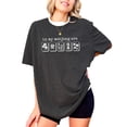 thumbnail image 5 of In My Mahjong Era Shirt for Men & Women Trendy Unisex Mahjong Graphic Tee Dark Gray Heather Shirt Adult X-Large, 5 of 8