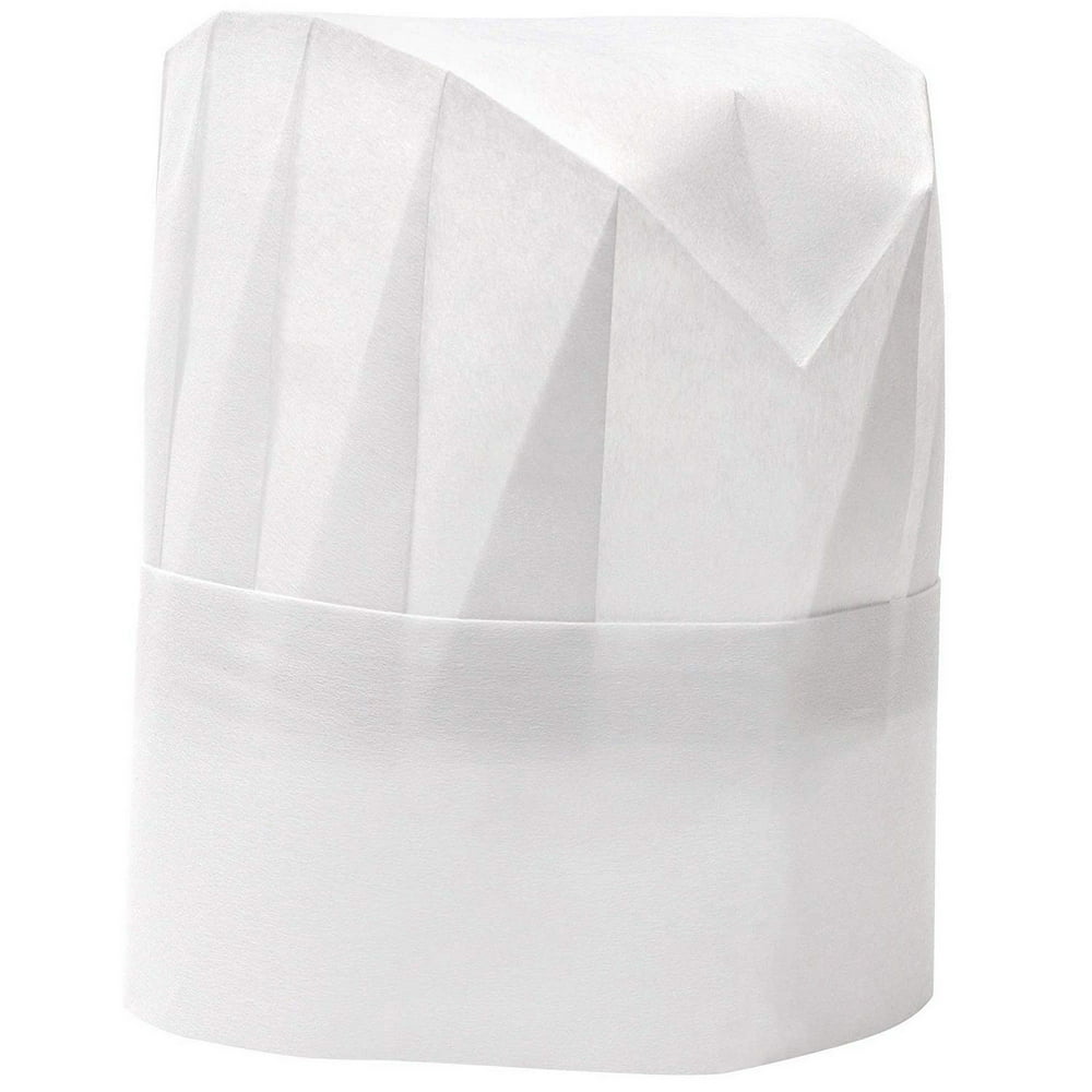 24 Pack Paper Chef Hats for Kids and Adults Disposable Chef Toques